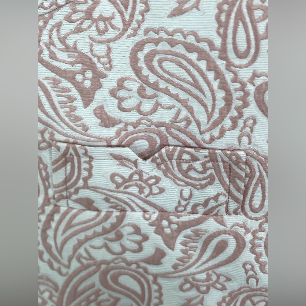 Victoria Beckham for Target LADIES’ BLUSH JACQUARD PAISLEY DRESS Size Medium NEW - Picture 6 of 11